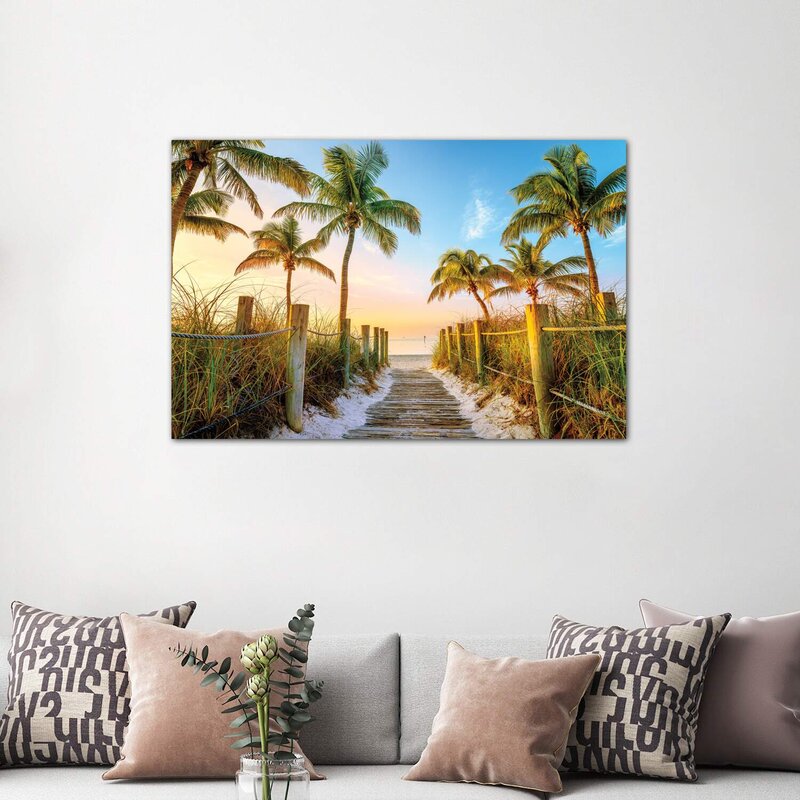 Bless international Smathers Beach Framed by Susanne Kremer Print | Wayfair