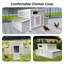Poulaillers spacieux en bois 57,87 po