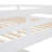 Space-saving Queen Size Bunk Bed Solid Pine Modern Bedroom Solution