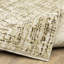 Tapis rayé rayé ivoire / brun Rayan-1254683699