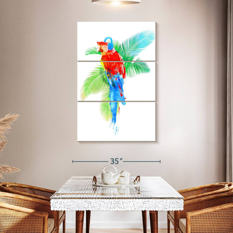 Brampt Tropical Party, H 32 po x l 20 po