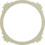 Ensemble d'anneaux de plafond coquille-88036061-88036066