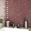 Carreau de mosaïque de plancher et de mur en porcelaine l 10 po 1/4 po x 11-7 / 8 po Tribeca-51020439