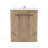18.10'' Single Bathroom Vanity with Ceramic Top-97827529
