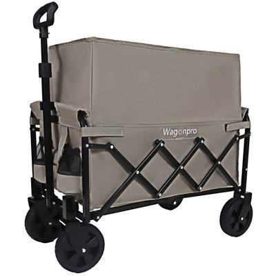 Expandable Dual-Layer Utility Wagon