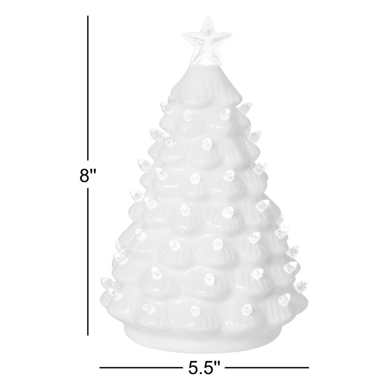 Grand arbre avec figurine à DEL