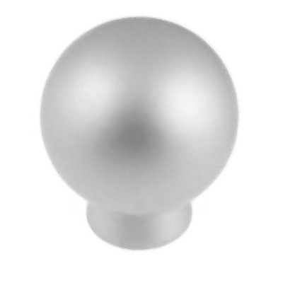 (5 Pack) 1-3/16 inch Spherical Knob Aluminum