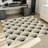 Geometric Pattern Area Rug, Non-Slip Backing Durable Floor Mat for Living Room, Bedroom, Hallway, Kitchen, Patio, Indoor Outdoor Decor, Home, Rugs-129764517