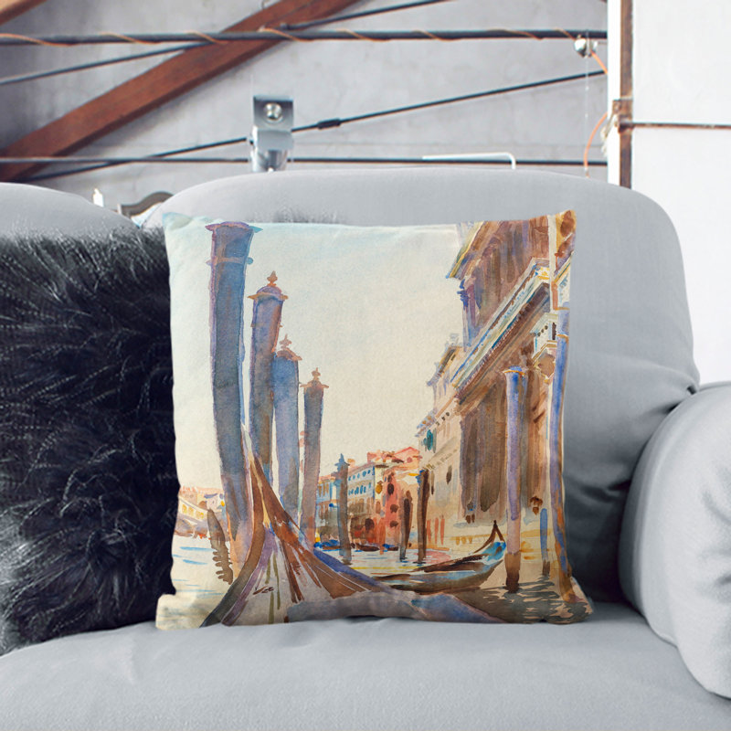 Square Cushion, 40cm H x 40cm W x 15cm D