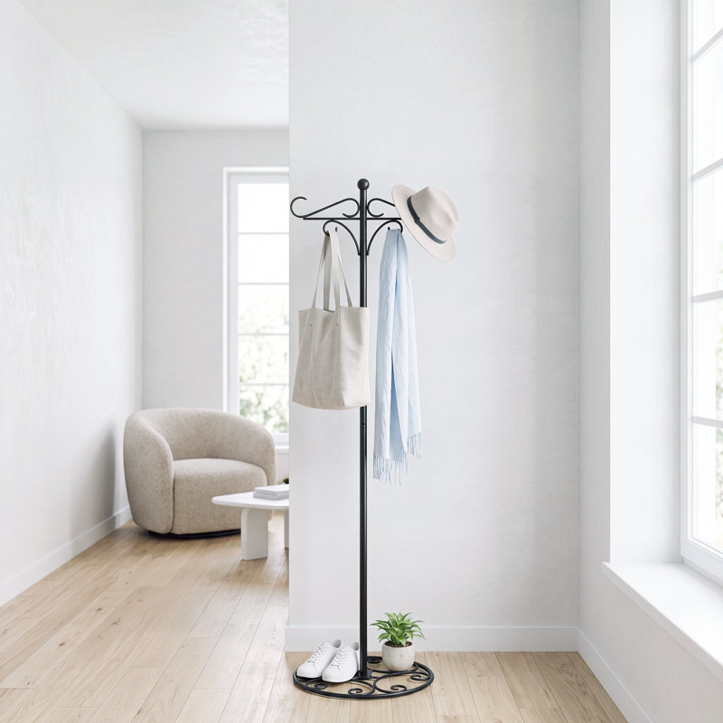 Poteau double réglable de 160 cm avec base renforcée, support polyvalent pour lanterne et plantes