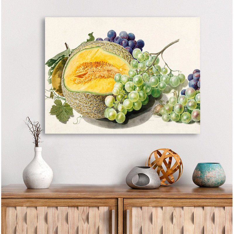 Fruits II by Michiel Van Huysum - Wrapped Canvas Art Prints, 70cm H x 100cm W x 4cm D