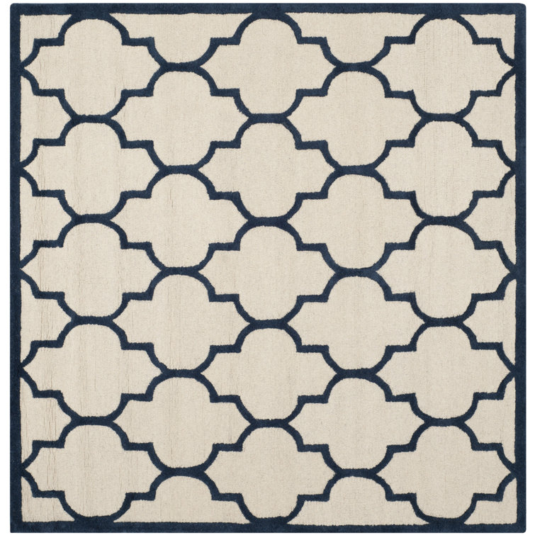 Cannen Hand Tufted Wool Geometric Rug