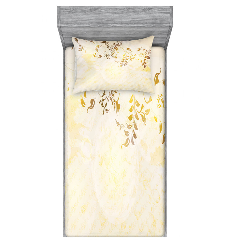 Microfiber Sheet Set, Twin XL Sheet Set with Fitted Sheet