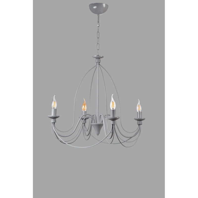 Lustre, 4 étages, Quatre lumières