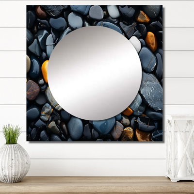 Mileigh - Nautical & Beach Large Square Mirror Wall Decor For Bedroom