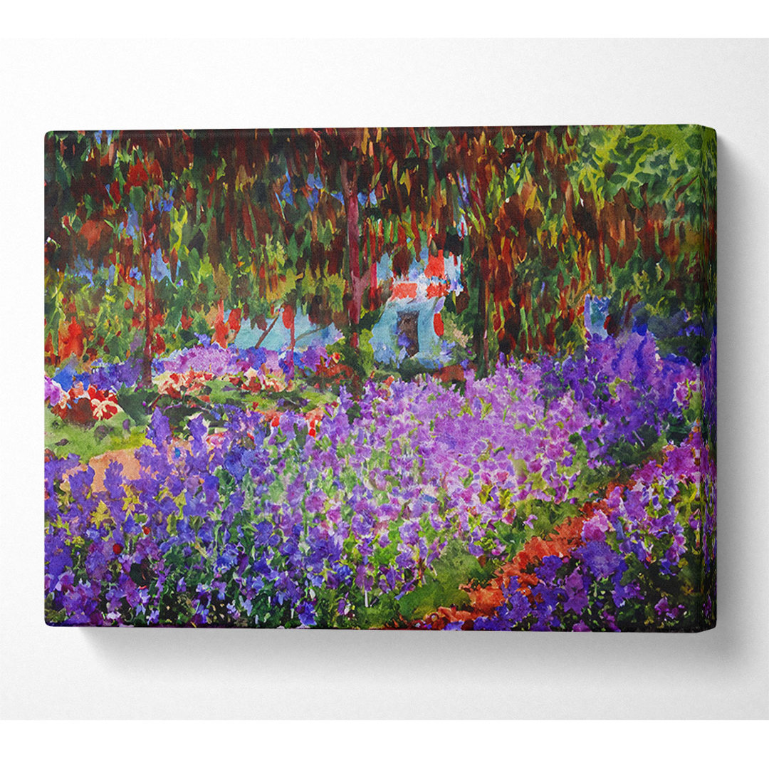 Garten in Giverny von Monet - Druck