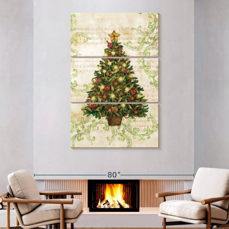 Arbre de Noël Lelend, H 74 po x l 48 po