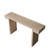 60Inches Console Table With Distressed Wood And Natural Finish For Hallway Living Room - Charm, Multi Space Design, Rectangular Table, H Shape Base Rustic Entryway Use, Standard Height, Legs,