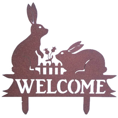 Giannini Metal Animals Garden Stake