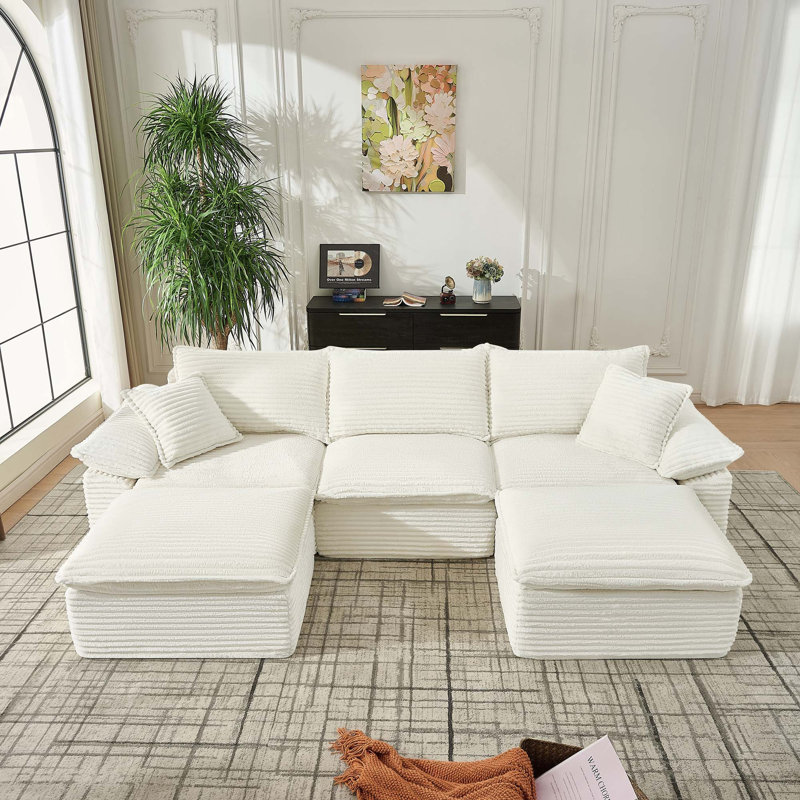 Canapé modulaire Cloud Comfort - Aucun assemblage requis