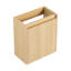 16 po Meuble-lavabo de salle de bain moderne 16 po, petite armoire en chêne pour la salle de bain, et design élégant avec des espaces compacts en céramique, facile à entretenir, élégant-121098883