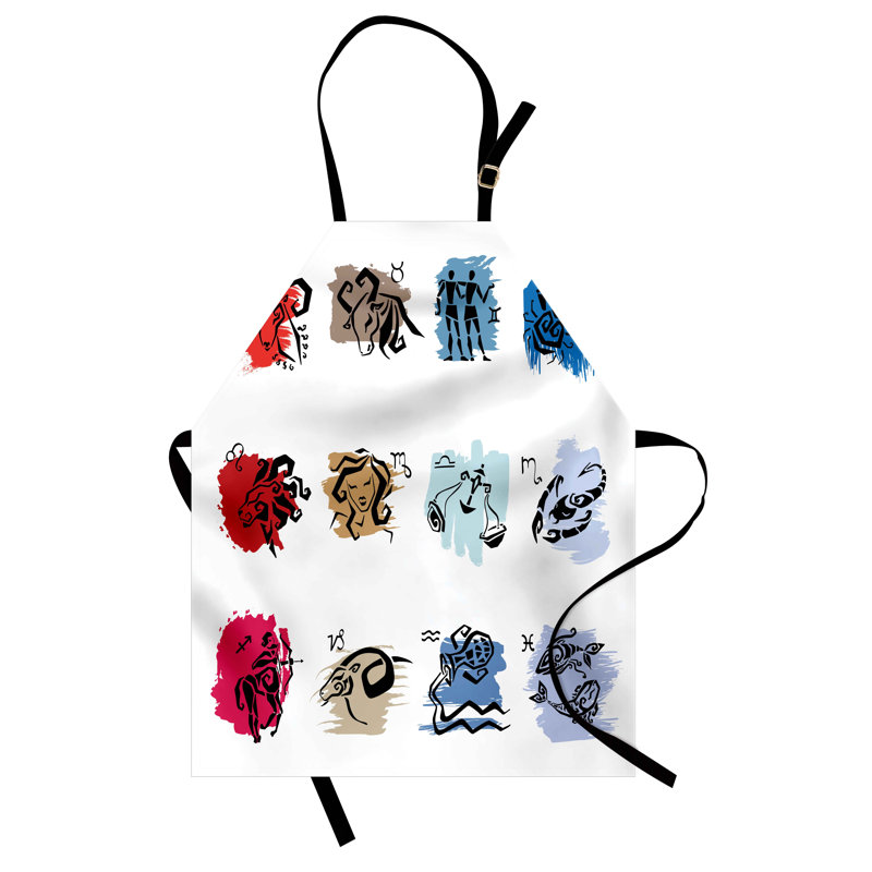No Pattern Bib Apron
