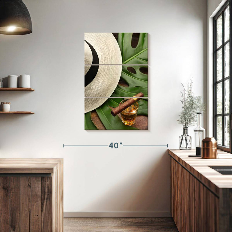 Senne Summer Cigar And Rum, 38" H x 24" W