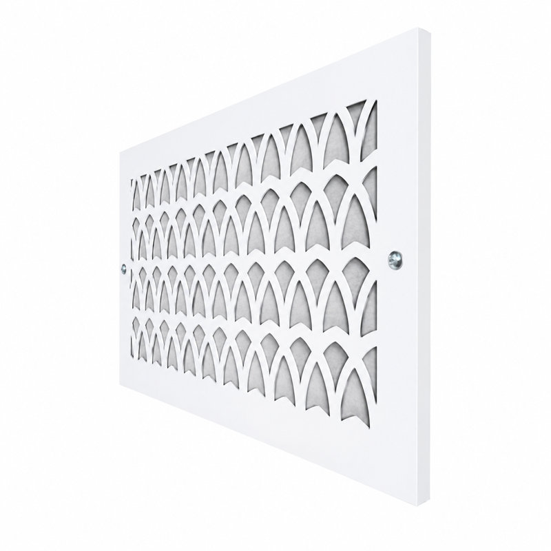 Registres muraux et de plafond Stellar Air 2 x 8 (ouverture de conduit) 4 x 10 taille totale - arches célestes, Vis standard