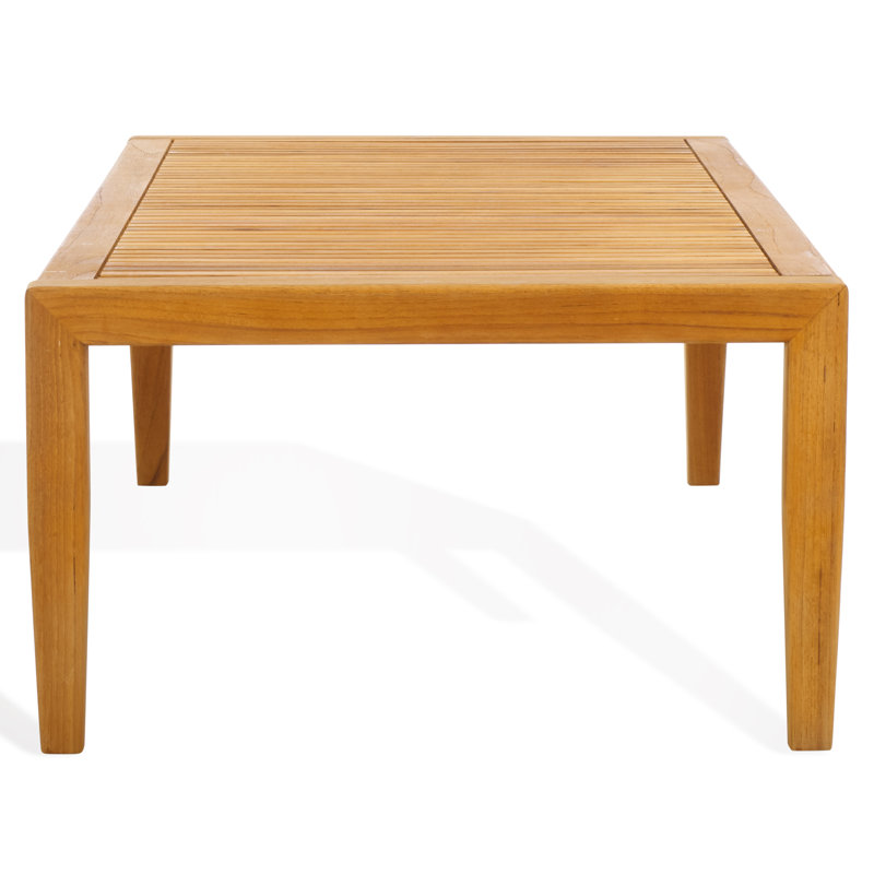 Soma Outdoor Rectangular Teak Coffee Table