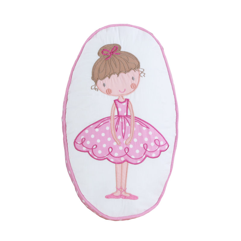Coussin en coton Ballet Dancing Girls