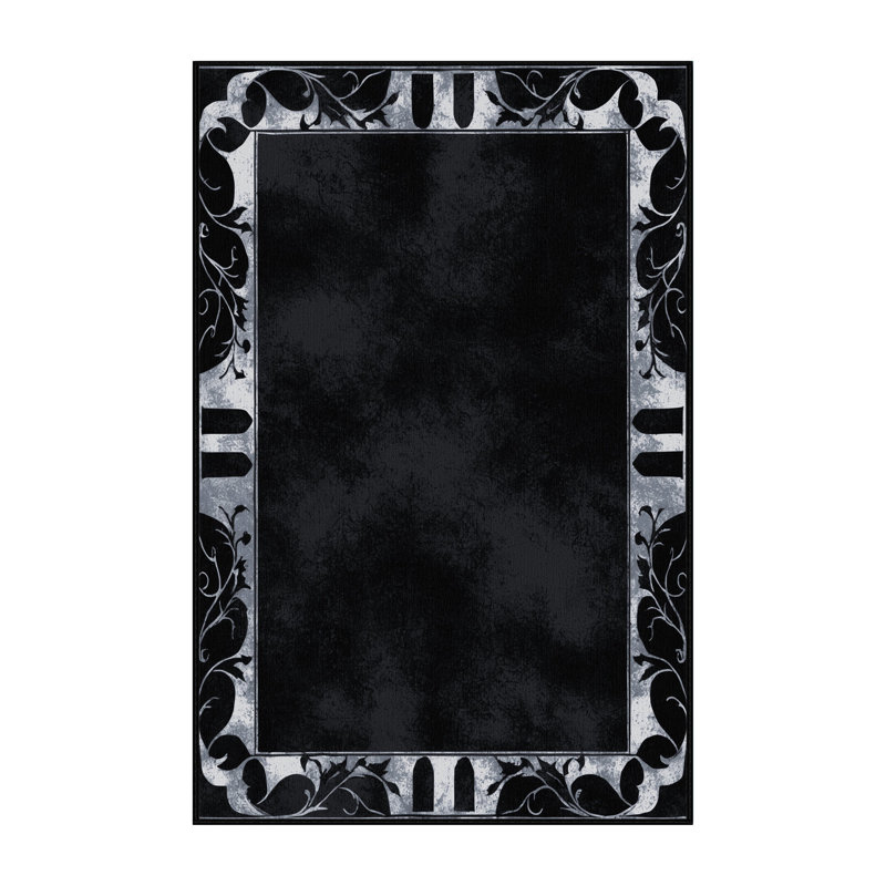 Moonlit Fern Rug, Rectangle 2' x 3'