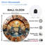 Horloge murale 12 po London