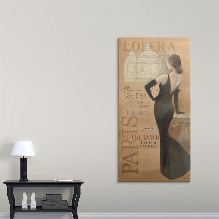 « ii »» albena hristova,, impression Ladies of Paris, H 36 po x l 18 po x P 1,5 po, Toile