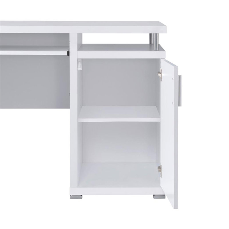 Bureau d'ordinateur de 55 pouces avec 2 tiroirs (sans les chaises de bureau)
