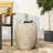 Lightweight Concrete Side Table For Patio
