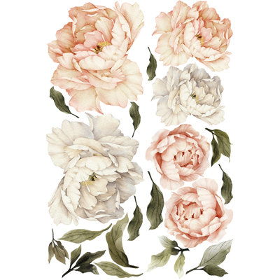 Adhésif décoratif pivoines Hiya