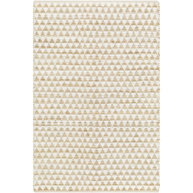 Addy Handmade Brown, Ivory Rug