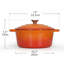 KYEUIN 5.2L Cast Iron Dutch Oven-123430441