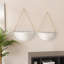 Ensemble de pots à fleurs muraux suspendus Modern Modern-1595758118