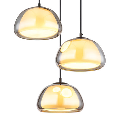 Crisbel 3 - Light Matte Black Pendant