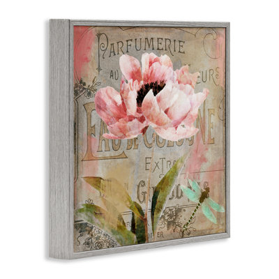Giclée française rétro encadrée, design par Sasha