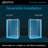 42" W x 34.5" D x 72" H Semi-Frameless Rectangle Reversible Shower Enclosure with Fixed Panel-56434040