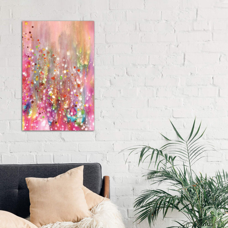 Autumn Falls - Wrapped Canvas Painting, 152.5 cm H x 101.5 cm W