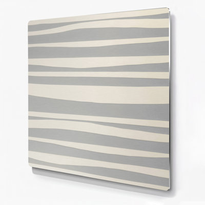 Minimalism 11 Beige Metal Wall Art