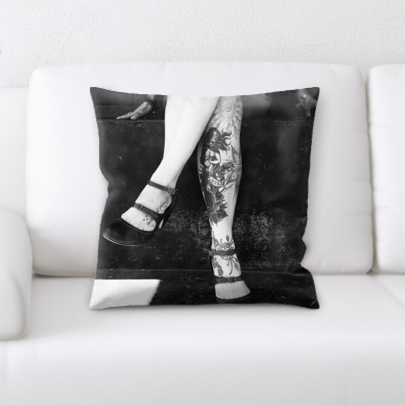 Microsuede Throw Pillow