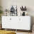 Janneke Modern TV Stand for TVs Multi-Functional Media Console Tv Console Table Modern Tv Stand Adjustable Shelves Storage-1806576181