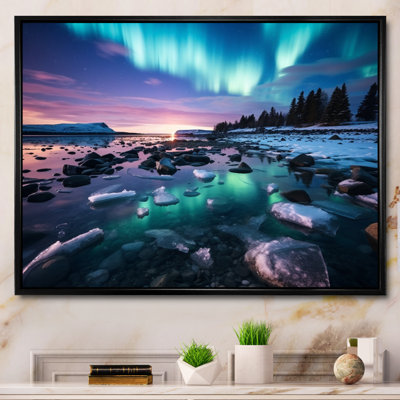 Samana Canada, lumière polaire I sur toile