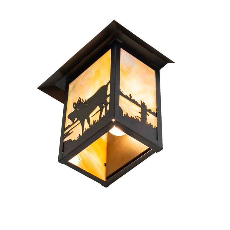 1 - Light Flush Mounted Sconce