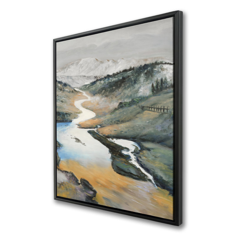 Landscape - Mountains Landscapes Framed Canvas Home Decor