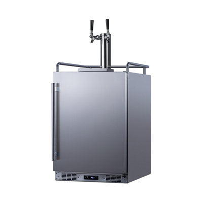 Summit Appliance 24 Inches Wide Outdoor Built-In Beer & Coffee Kegerator